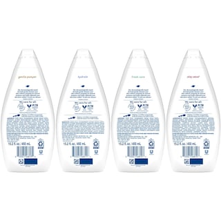 Foto 2 | Gel de Baño Dove Variety Paquete de 6 Unidades Hydrate Gentle Pamper 450 Ml - Venta Internacional