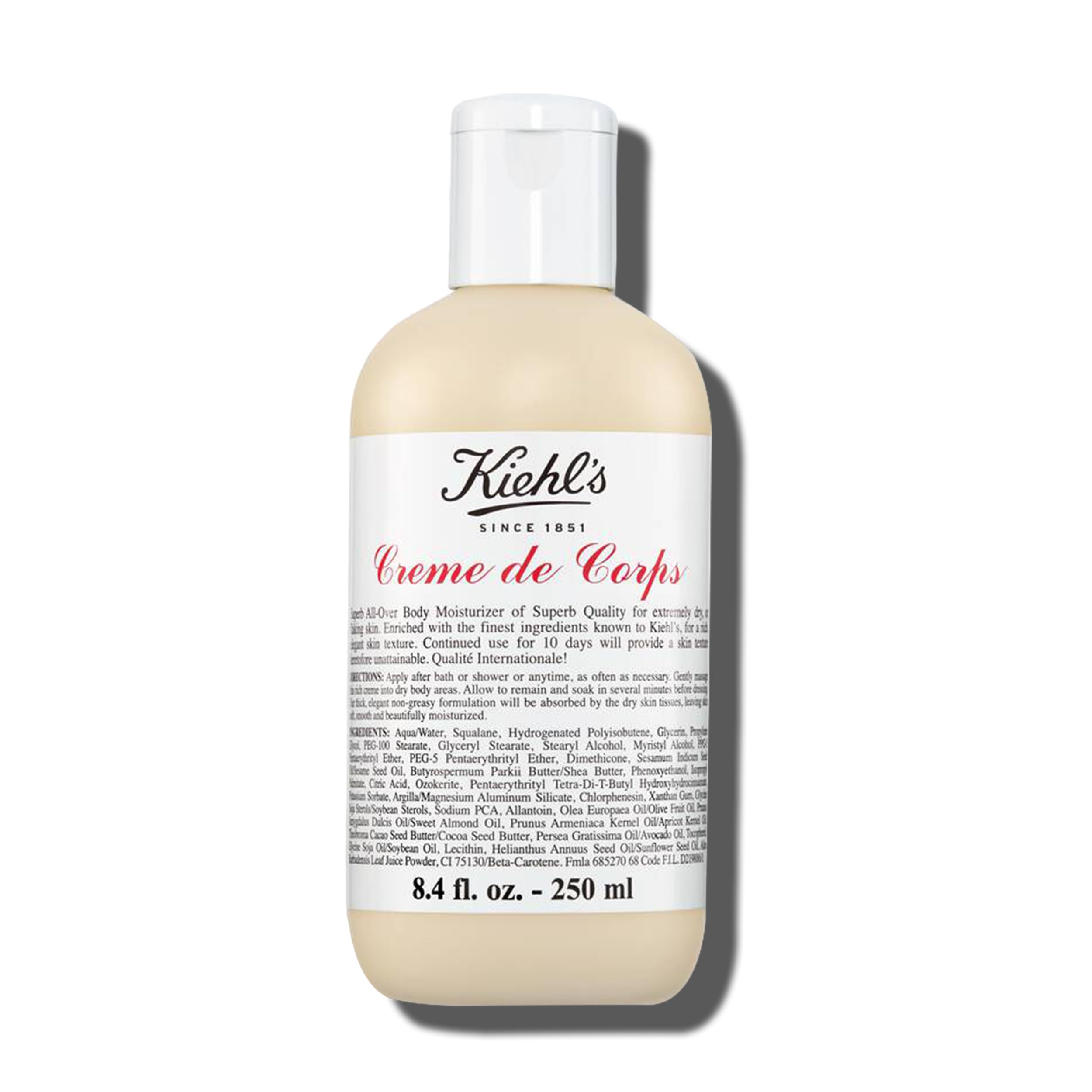 Loción Corporal Kiehl's Creme de Corps Rich Luscious 250 Ml - Venta Internacional