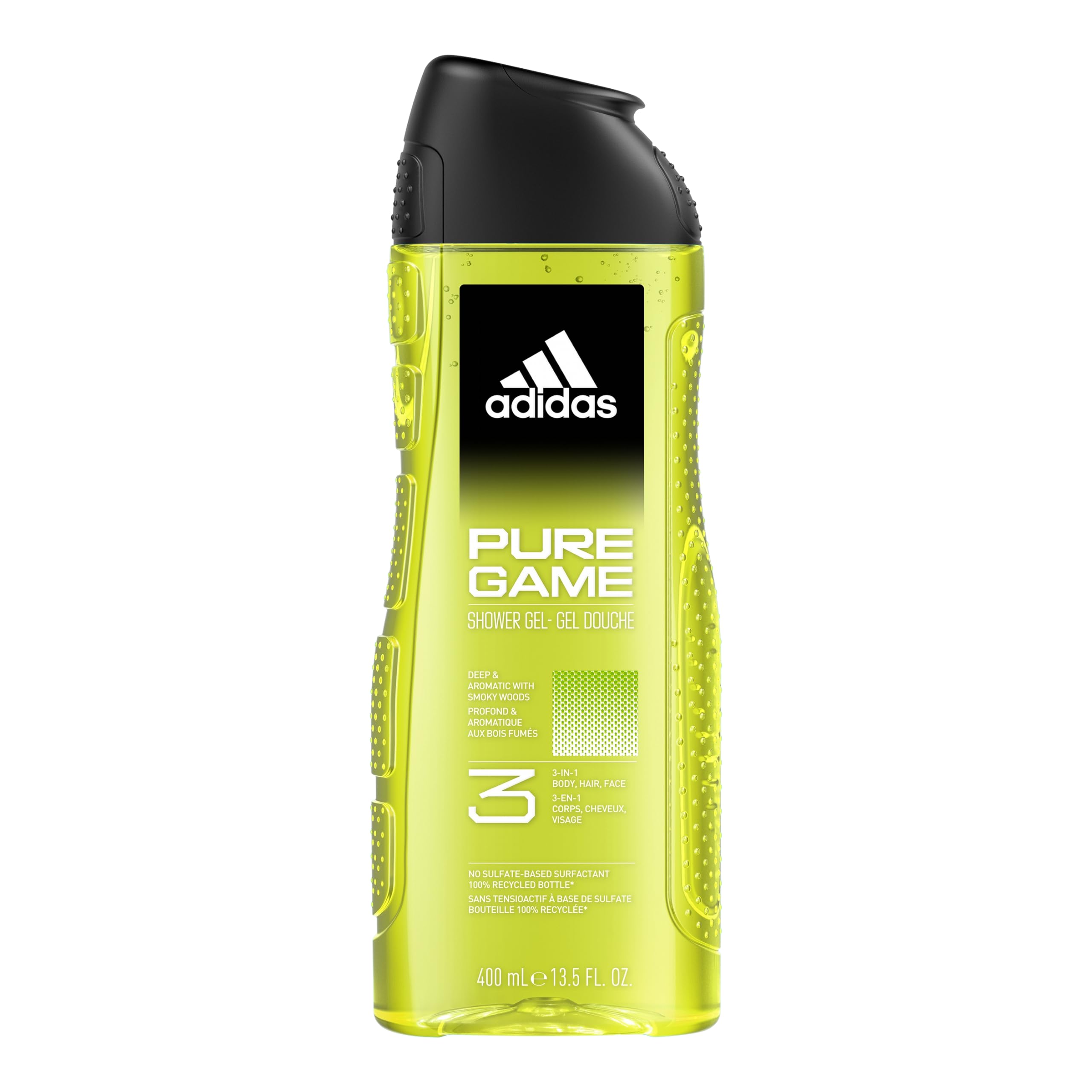 Foto 2 pulgar | Gel De Ducha Y Champú 3 En 1 Adidas Pure Game Para Hombre, 400 Ml - Venta Internacional.
