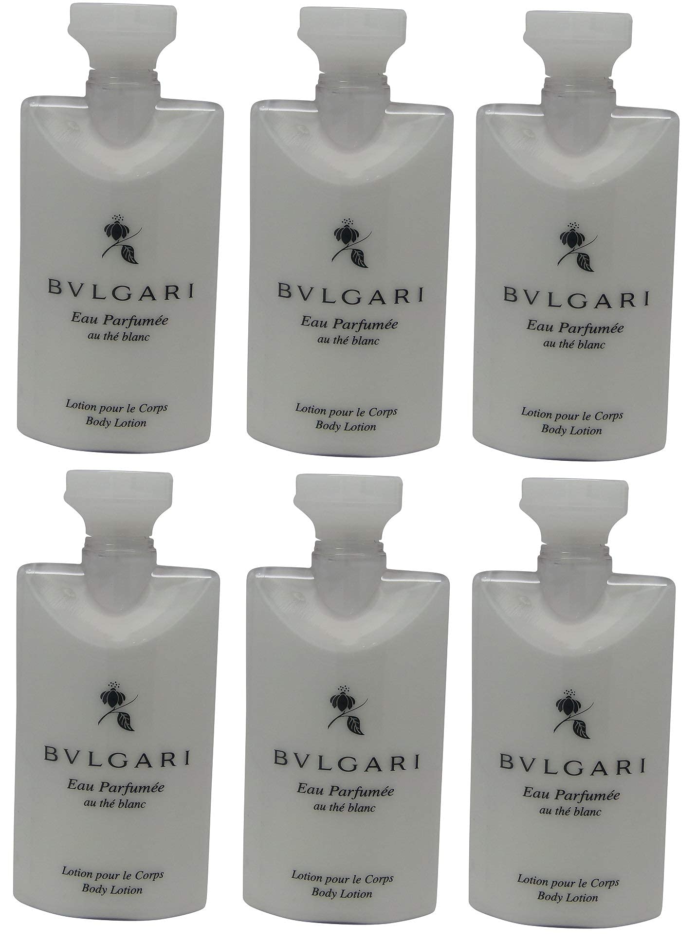Foto 1 | Loción Corporal Bvlgari White Tea Au The Blanc 75 Ml (lote De 6) - Venta Internacional.