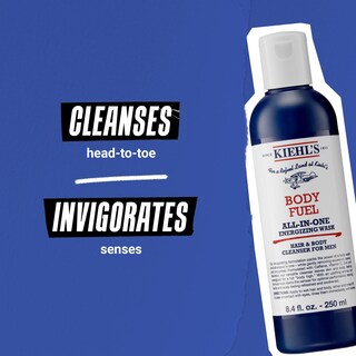 Foto 4 | Gel De Baño Y Champú Kiehl's Body Fuel Todo En Uno, 250 Ml, Para Hombre - Venta Internacional.
