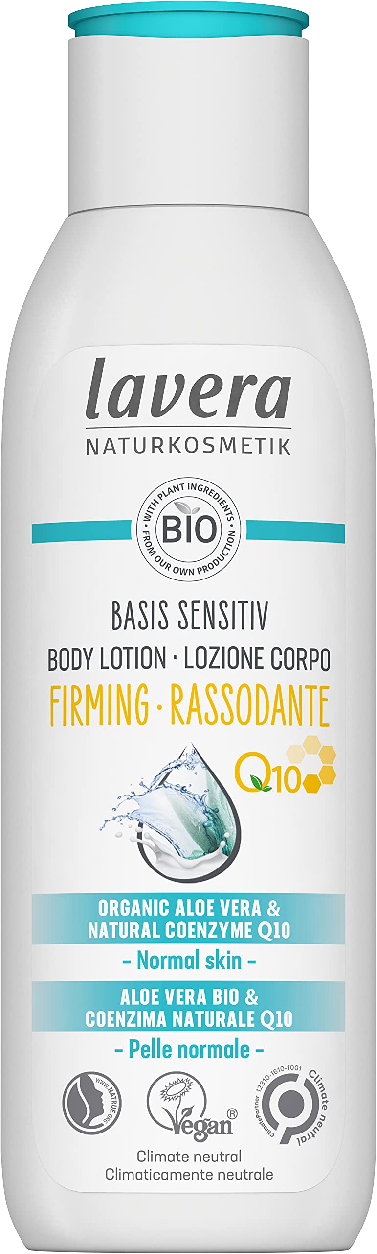 Loción Corporal Lavera Natural Basis Sensitive Firming 250 Ml - Venta Internacional.