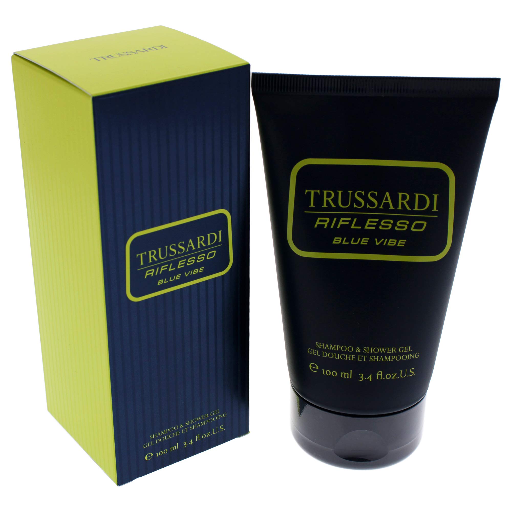 Foto 5 pulgar | Shampoo y Gel de Ducha Trussardi Riflesso Blue Vibe 100 Ml - Venta Internacional
