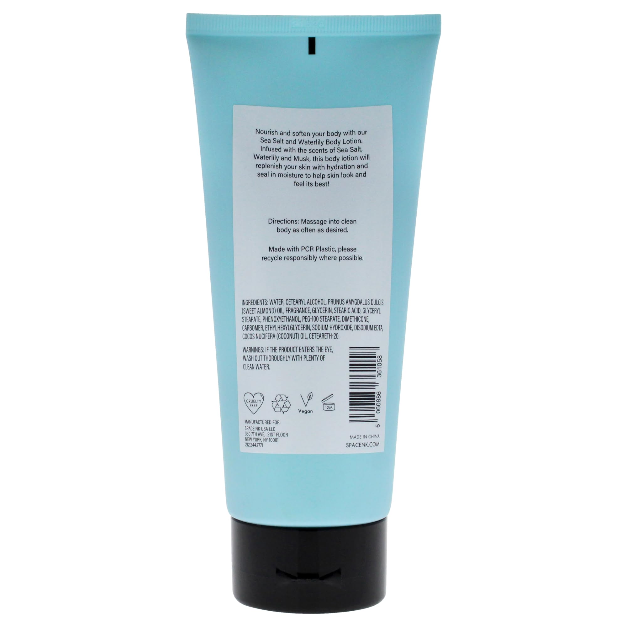 Foto 3 pulgar | Loción Corporal Spacenk Beauty Space Sea Salt Waterlily 200 Ml - Venta Internacional