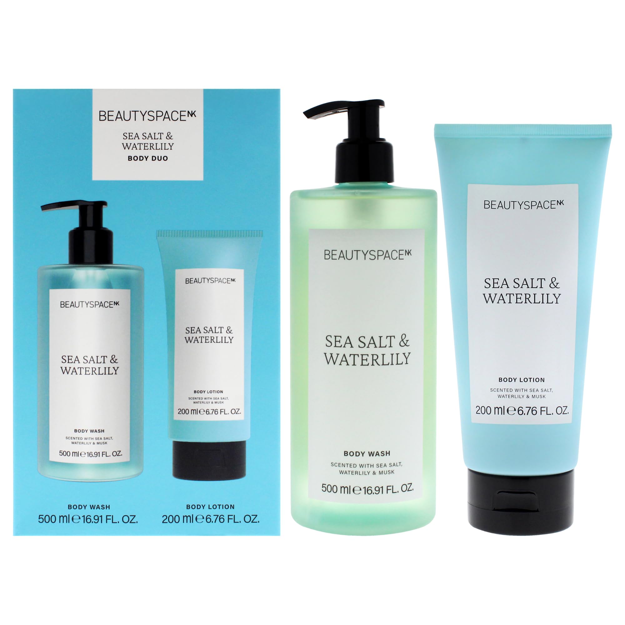 Foto 2 pulgar | Cuidado Corporal Spacenk Beauty Space Body Duo Sea Salt Waterlily - Venta Internacional