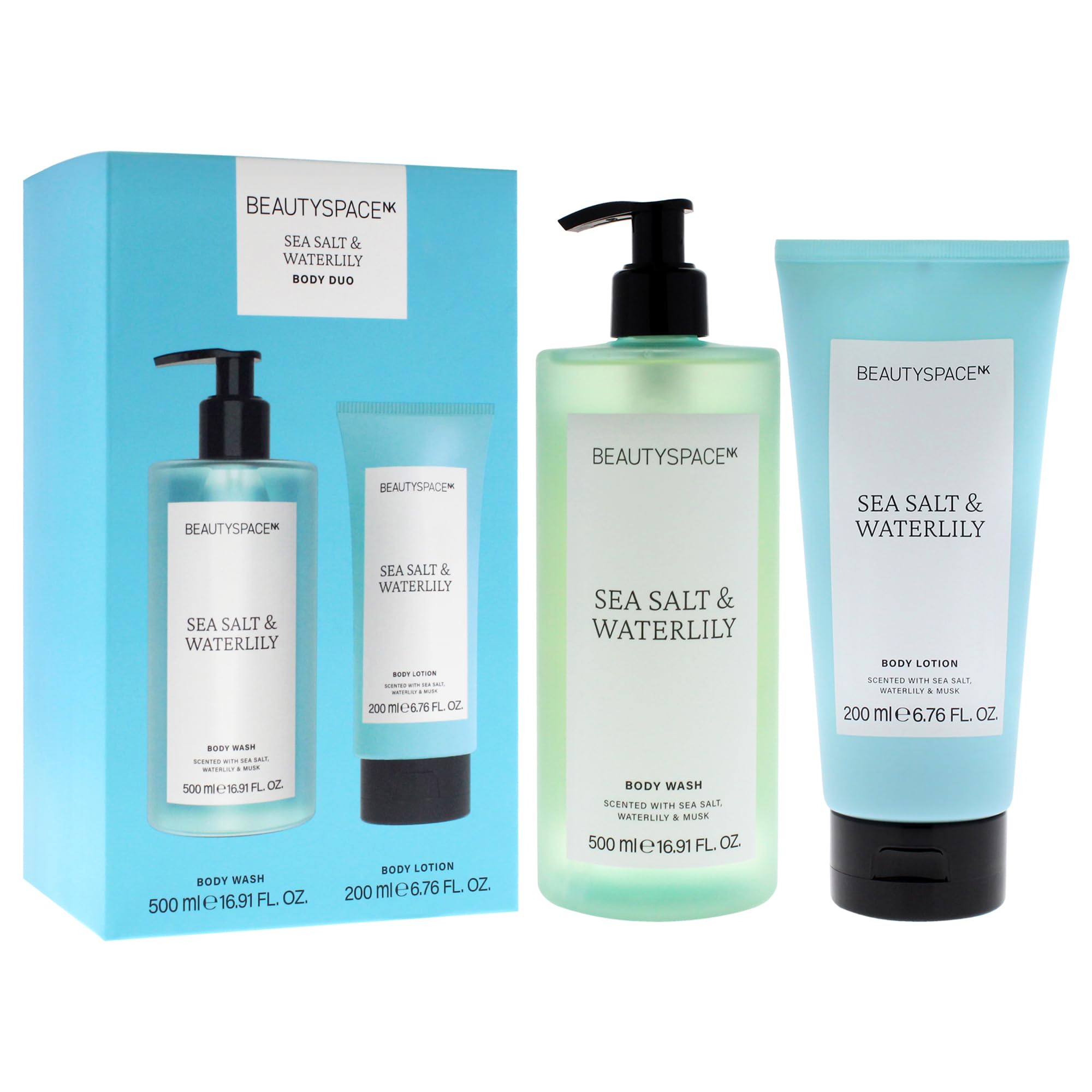 Foto 4 pulgar | Cuidado Corporal Spacenk Beauty Space Body Duo Sea Salt Waterlily - Venta Internacional