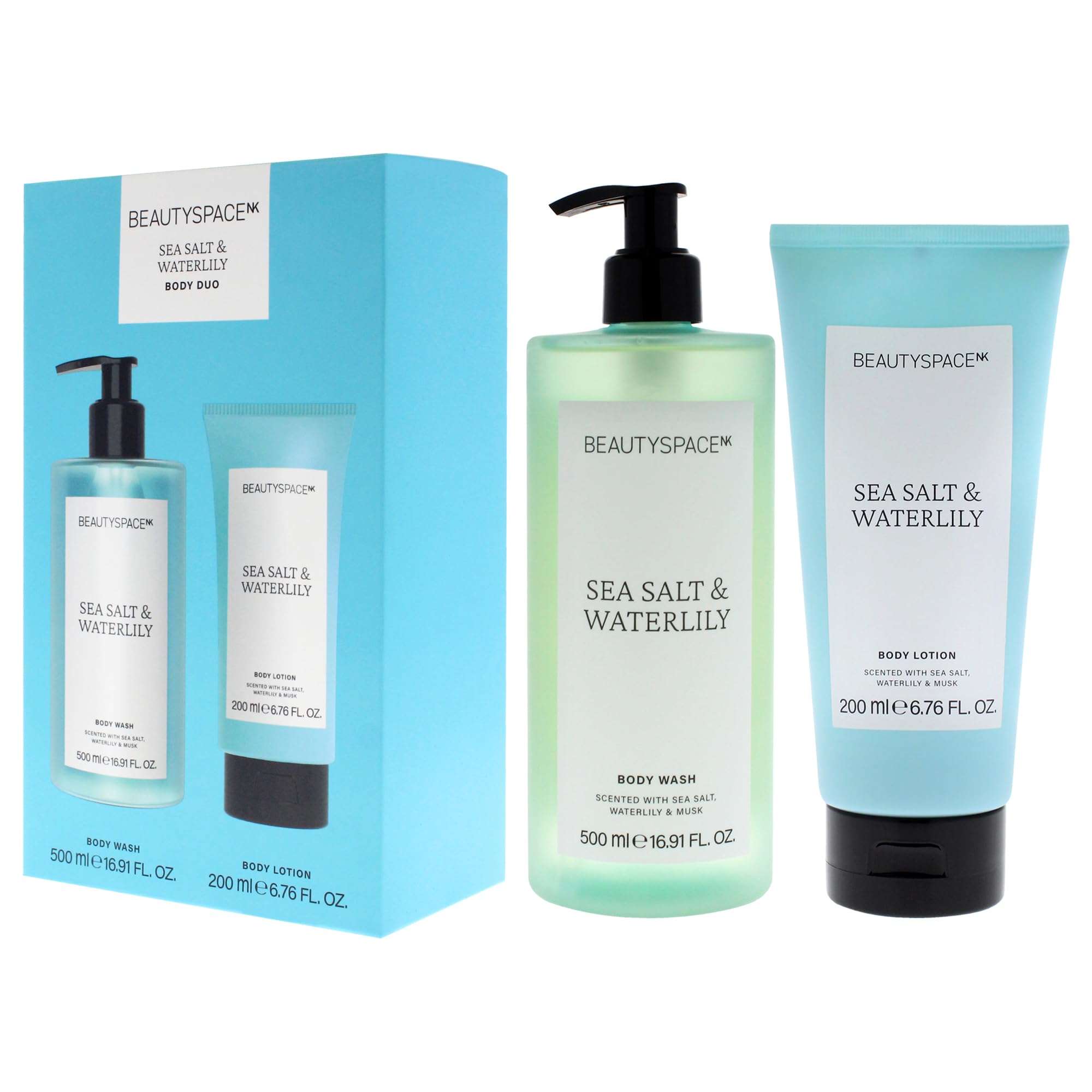 Foto 5 pulgar | Cuidado Corporal Spacenk Beauty Space Body Duo Sea Salt Waterlily - Venta Internacional