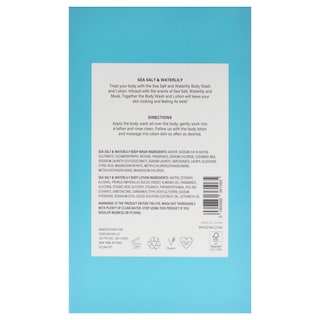 Foto 7 | Cuidado Corporal Spacenk Beauty Space Body Duo Sea Salt Waterlily - Venta Internacional