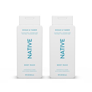 Foto 1 | Gel de Baño Native Ocean & Timber 532 Ml Paquete de 2 - Venta Internacional