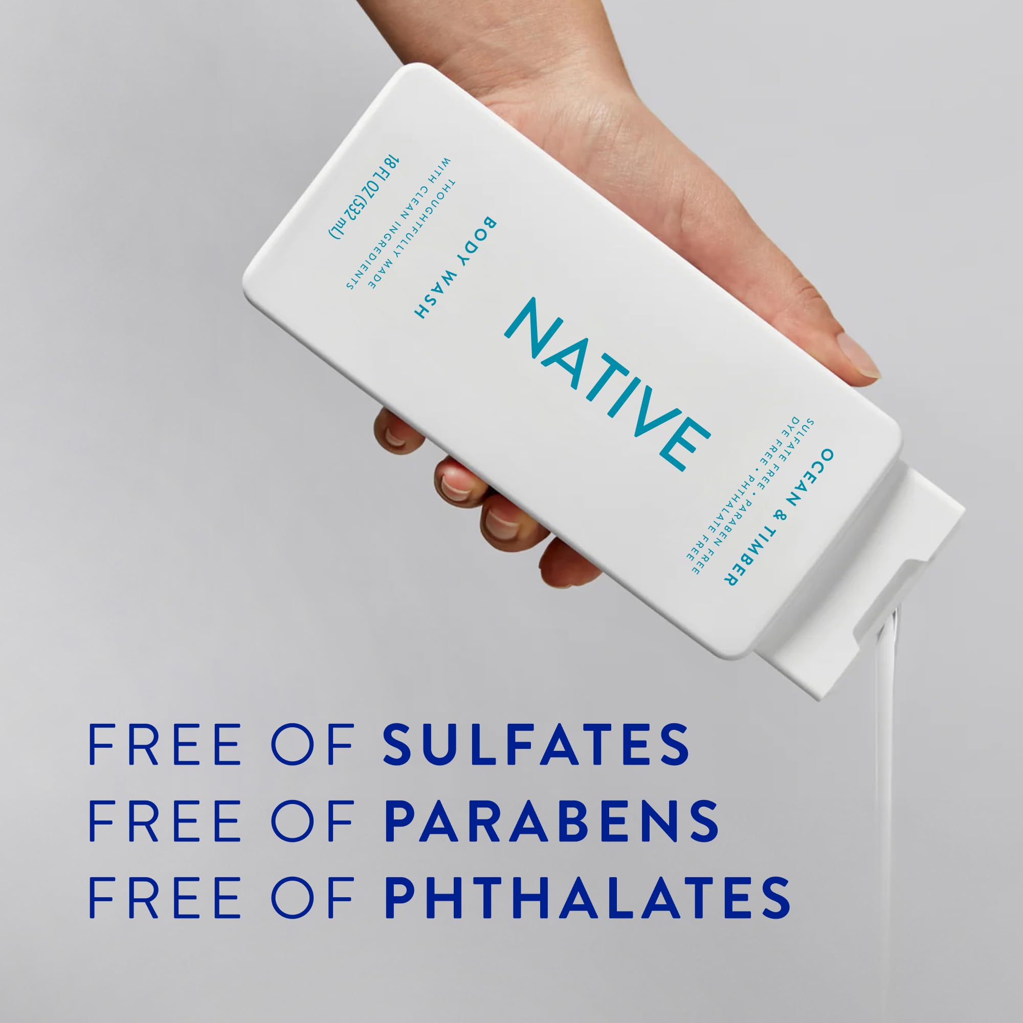 Foto 4 pulgar | Gel de Baño Native Ocean & Timber 532 Ml Paquete de 2 - Venta Internacional