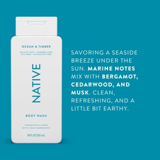 Foto 4 | Gel de Baño Native Ocean & Timber 532 Ml Paquete de 2 - Venta Internacional