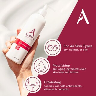 Foto 2 | Loción Corporal Alpha Skin Care Revitalizante, 360 Ml, 12% Glicólico, Aha - Venta Internacional.