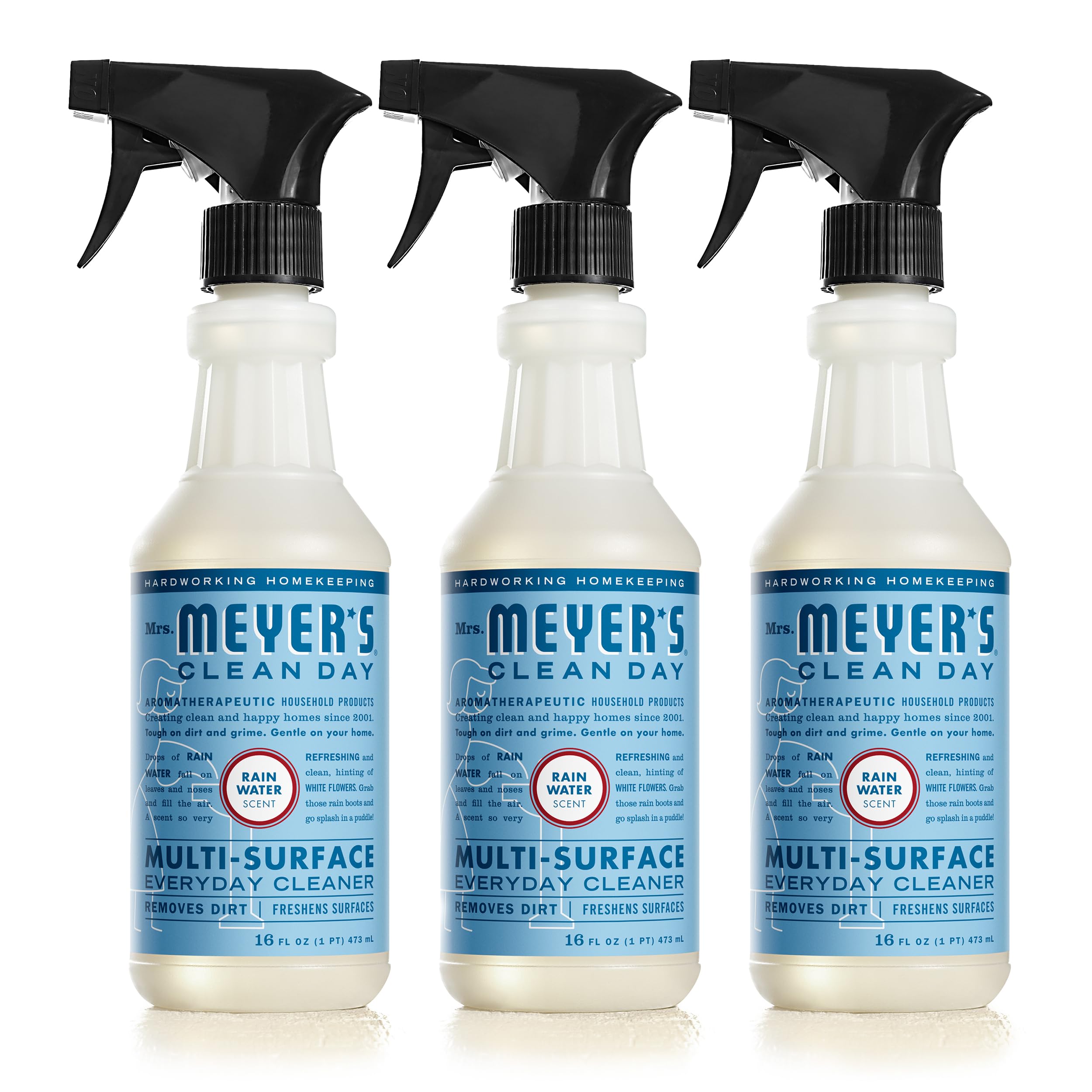 Foto 2 pulgar | Spray Limpiador Multiusos Mrs. Meyer's Clean Day Rain 480 Ml X 3 - Venta Internacional.