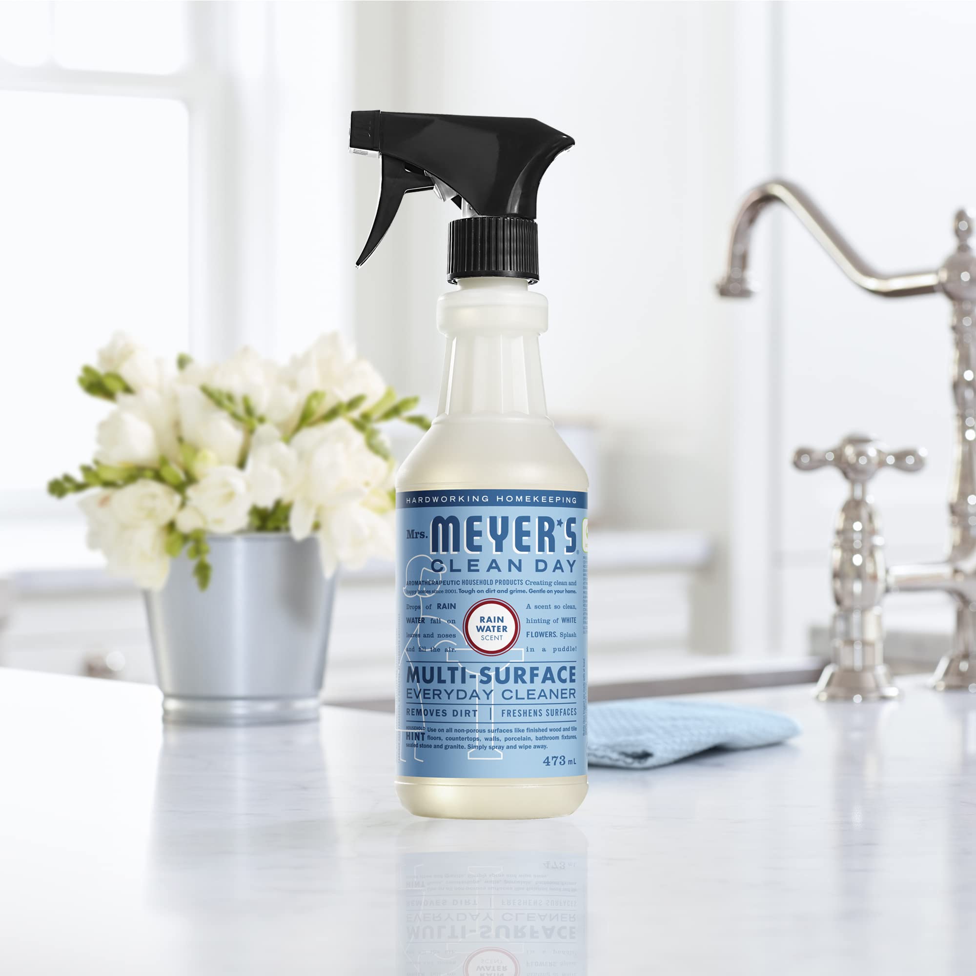 Foto 6 | Spray Limpiador Multiusos Mrs. Meyer's Clean Day Rain 480 Ml X 3 - Venta Internacional.