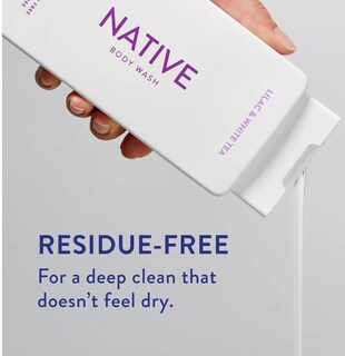 Foto 3 | Gel de Baño Native de Lila y Té Blanco 532 Ml Paquete de 2 - Venta Internacional