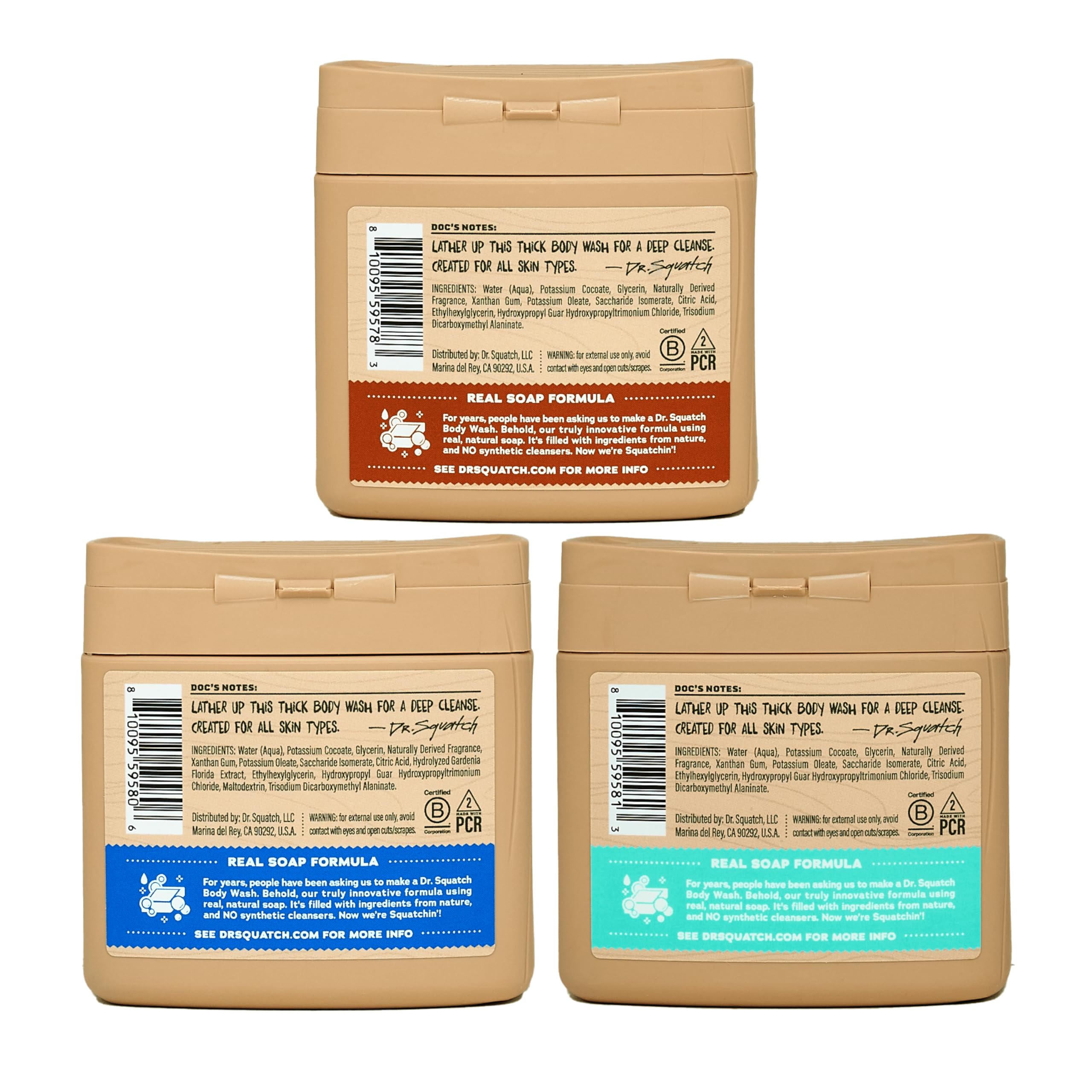 Foto 4 pulgar | Gel de Baño Dr. Squatch Wood Barrel Bourbon 240 Ml Paquete de 3 - Venta Internacional
