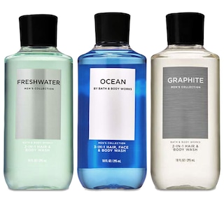 Foto 1 | Body Wash Bath And Body Works, Paquete De 3 Unidades, 300 Ml, Agua Dulce, Grafito Y Océano - Venta Internacional.