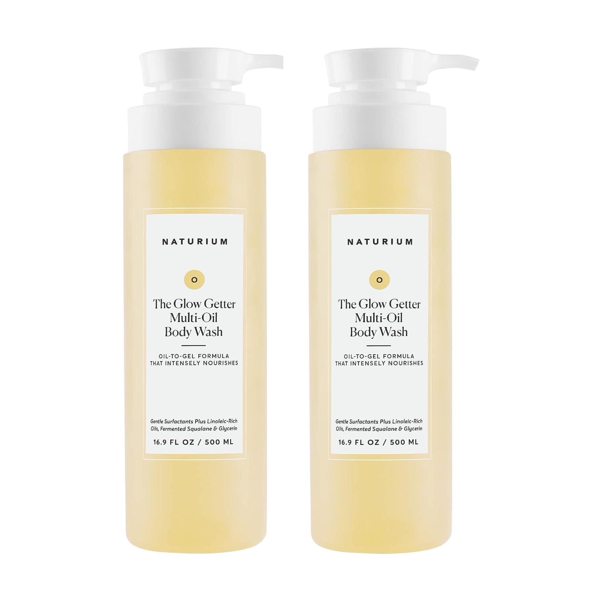 Gel De Baño Naturium The Glow Getter Multi-oil, 500 Ml (paquete De 2) - Venta Internacional.
