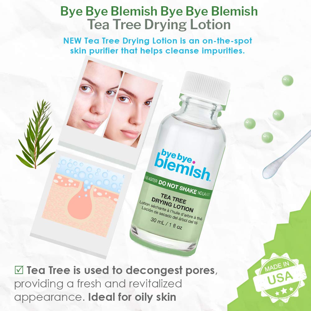 Foto 7 pulgar | Loción Secante Bye Bye Blemish Con Aceite De Árbol De Té, 30 Ml, Con Ácido Salicílico - Venta Internacional.