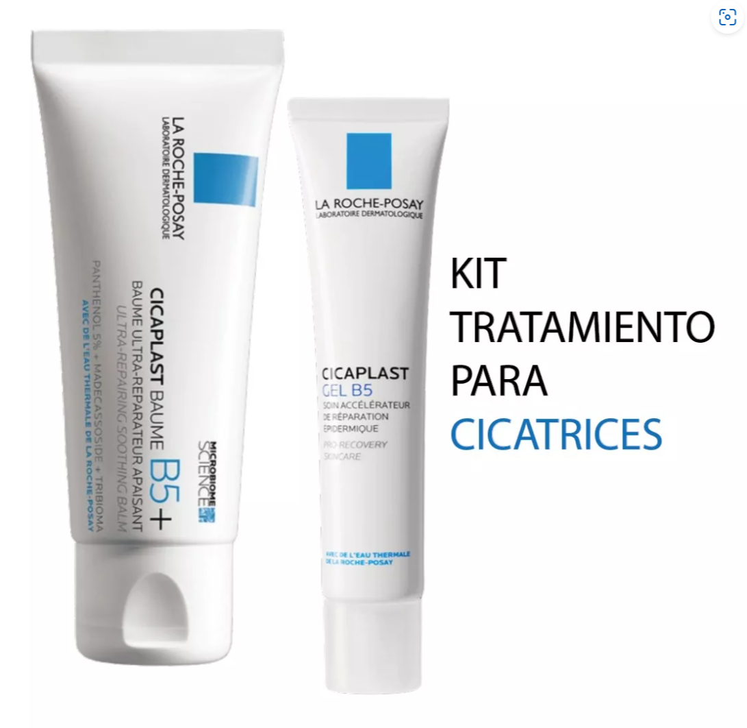 Foto 2 pulgar | Kit Tratamiento Para Cicatrices E Imperfecciones La Roche-posay Cicaplast: Reparador De Barrera De La Piel