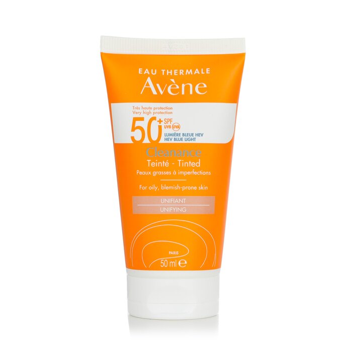 Foto 2 pulgar | Protector Solar Avene E Eau Thermale Cleanance Colour Spf 50+ - Venta Internacional