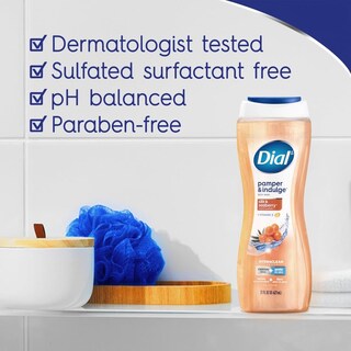 Foto 4 | Gel de Baño Dial Pamper & Indulge Silk & Seaberry 620 Ml X4 - Venta Internacional