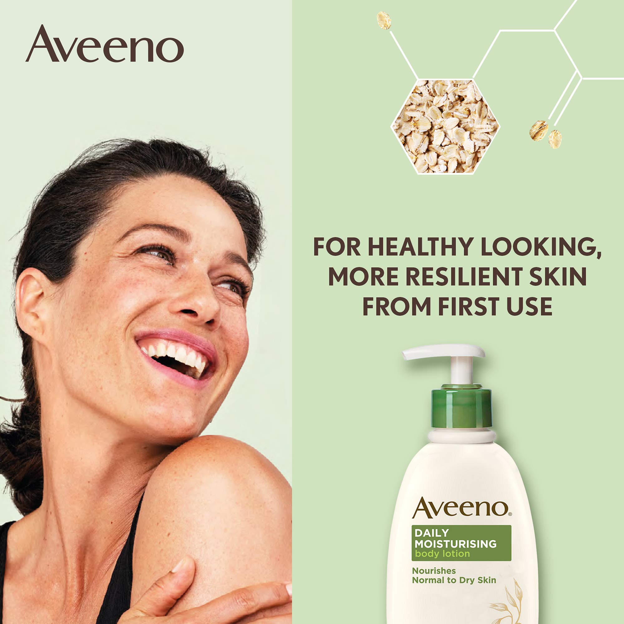 Foto 2 | Loción Hidratante Aveeno Daily 300 Ml - Venta Internacional.