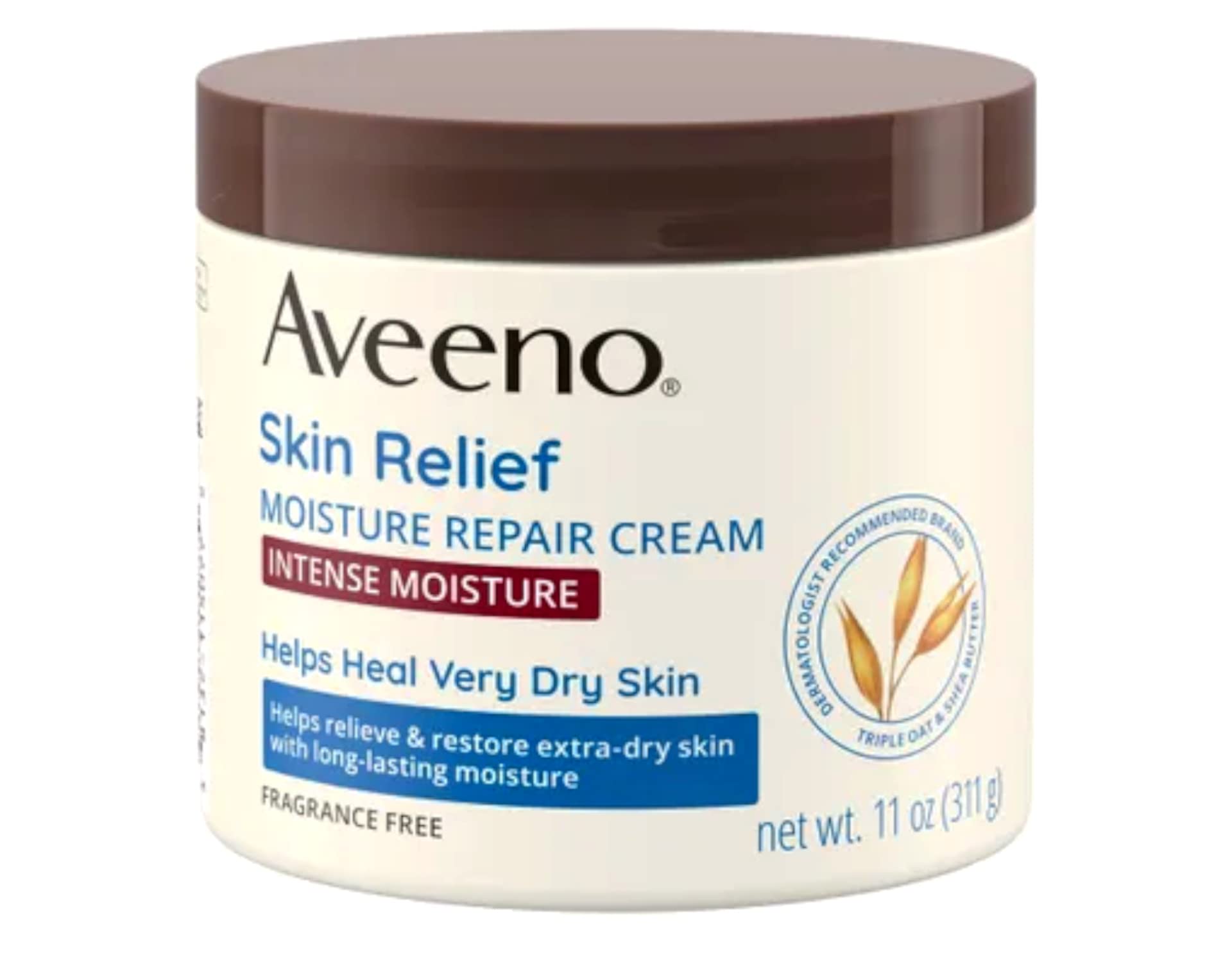 Foto 3 pulgar | Crema Reparadora Hidratante Aveeno Skin Relief Intense 330 Ml X3 - Venta Internacional.