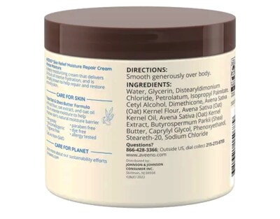 Foto 3 | Crema Reparadora Hidratante Aveeno Skin Relief Intense 330 Ml X3 - Venta Internacional.