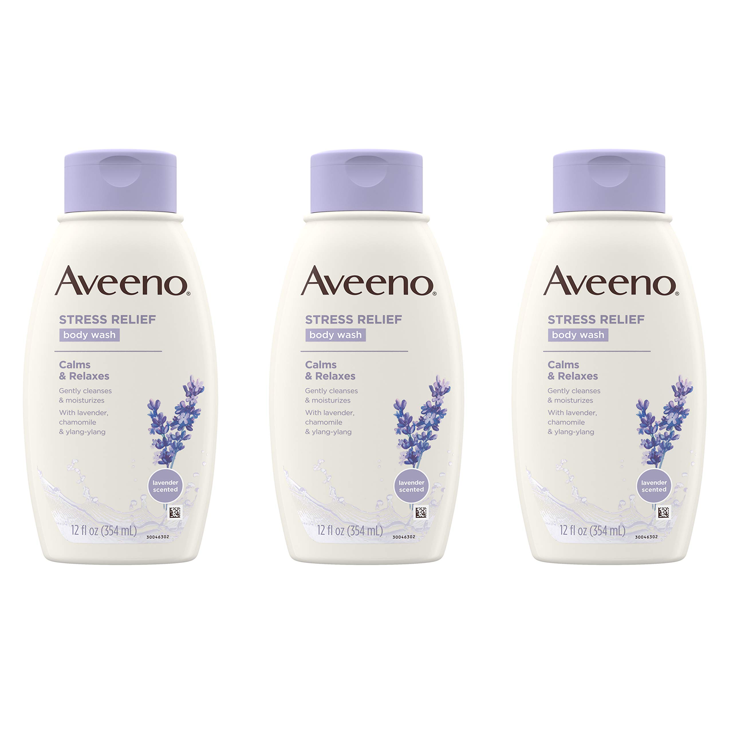 Foto 2 pulgar | Gel De Baño Aveeno Stress Relief Con Avena Y Aceites Esenciales, 360 Ml - Venta Internacional.
