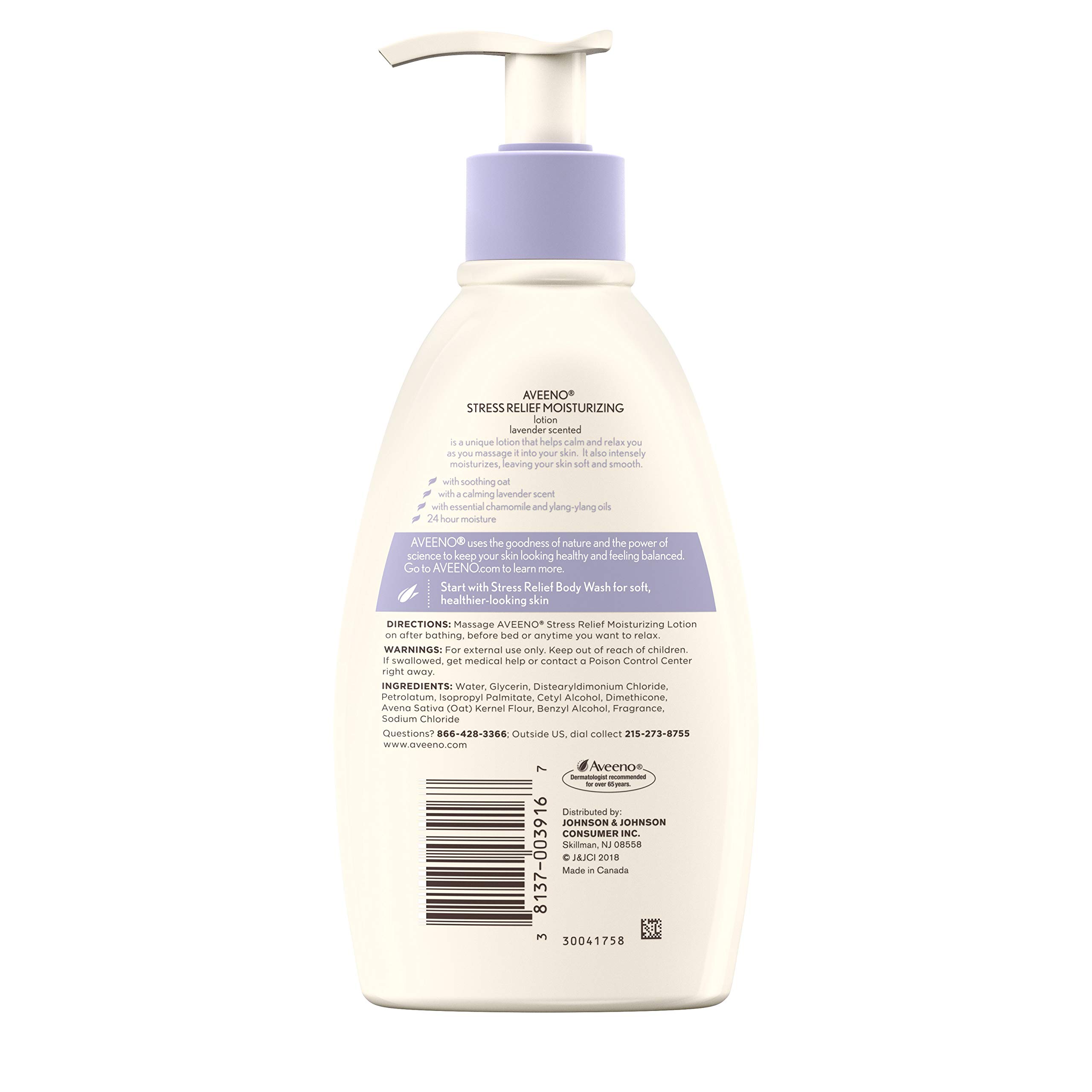 Foto 7 pulgar | Loción Corporal Hidratante Aveeno Stress Relief 360 Ml (paquete De 3) - Venta Internacional.