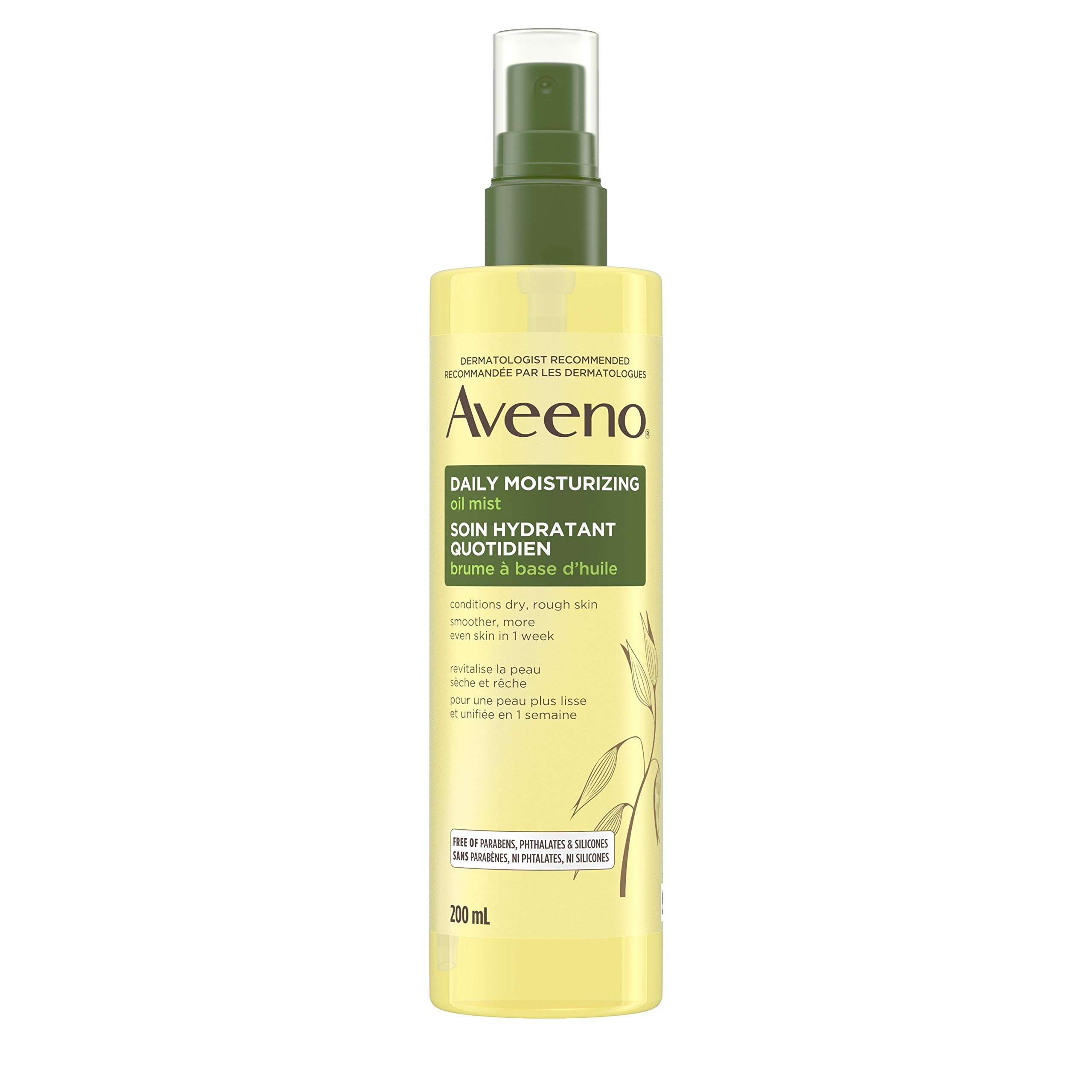 Foto 2 pulgar | Bruma Hidratante Aveeno Daily Dry Sensible Skin 200 Ml - Venta Internacional.