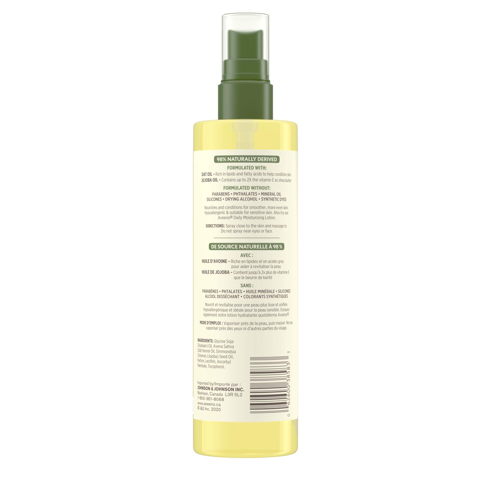 Foto 3 pulgar | Bruma Hidratante Aveeno Daily Dry Sensible Skin 200 Ml - Venta Internacional.