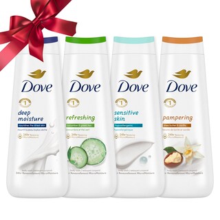Foto 1 | Gel De Baño Dove Deep Moisture 4 Piezas-Venta Internacional