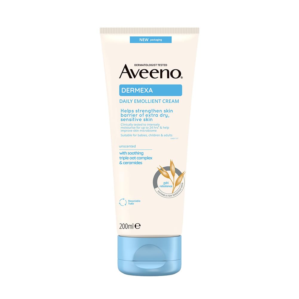 Crema Emoliente Suavizante Aveeno Dermaxa 200 Ml Para Piel Seca - Venta Internacional.