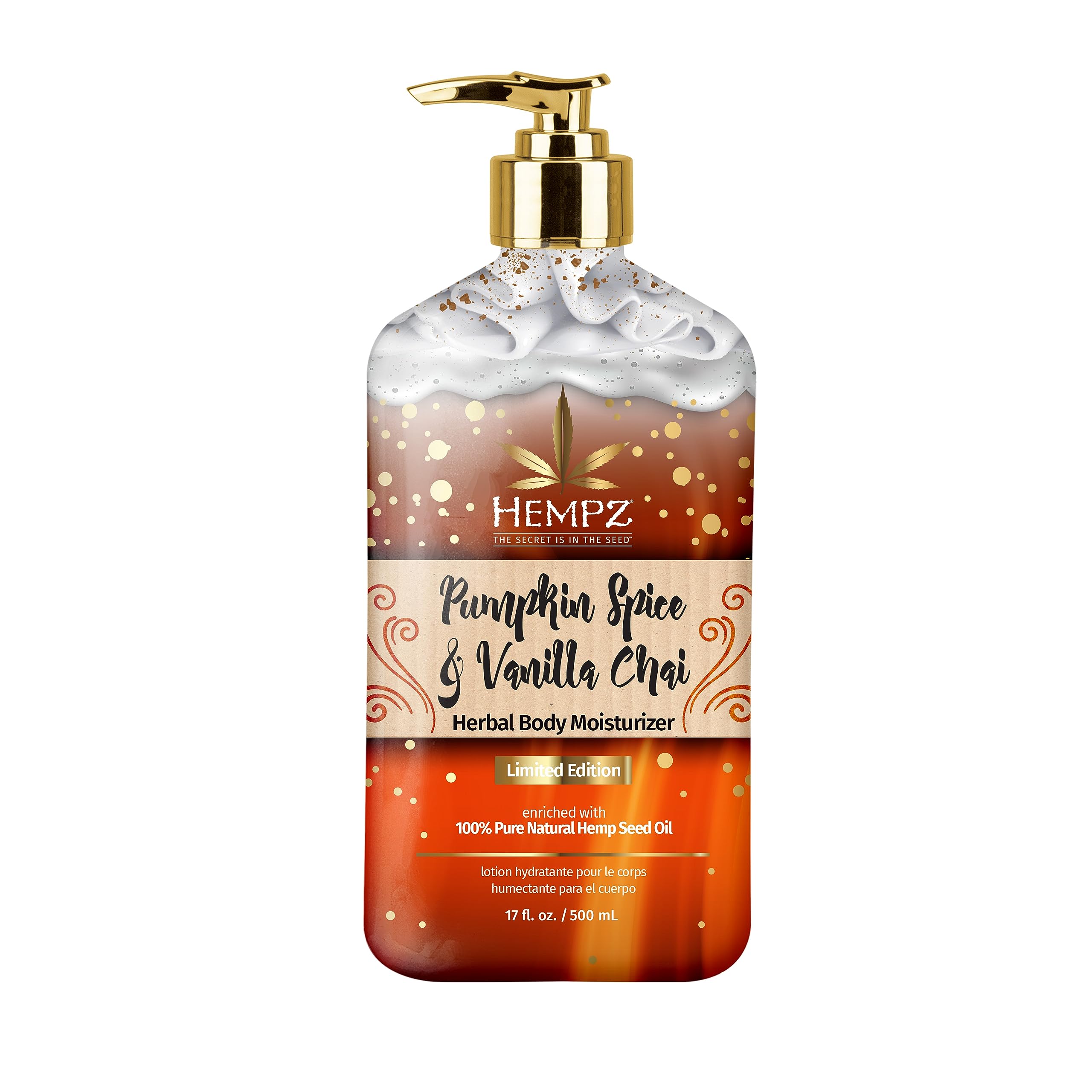 Foto 1 | Loción Corporal Hempz Edición Limitada Pumpkin Spice 500 Ml - Venta Internacional