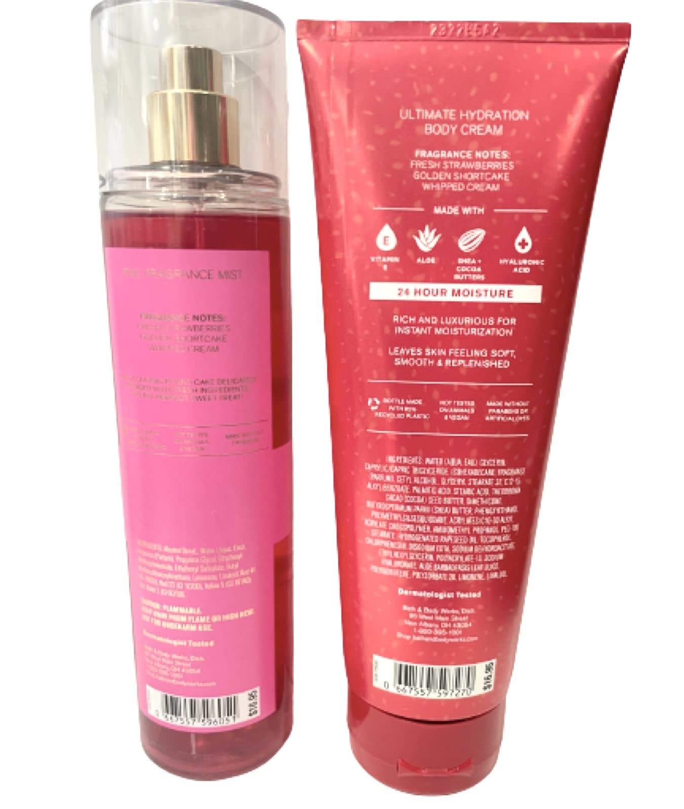Foto 3 pulgar | Fragancia para Bizcocho De Fresa Bundle Bath & Body Works - Venta Internacional