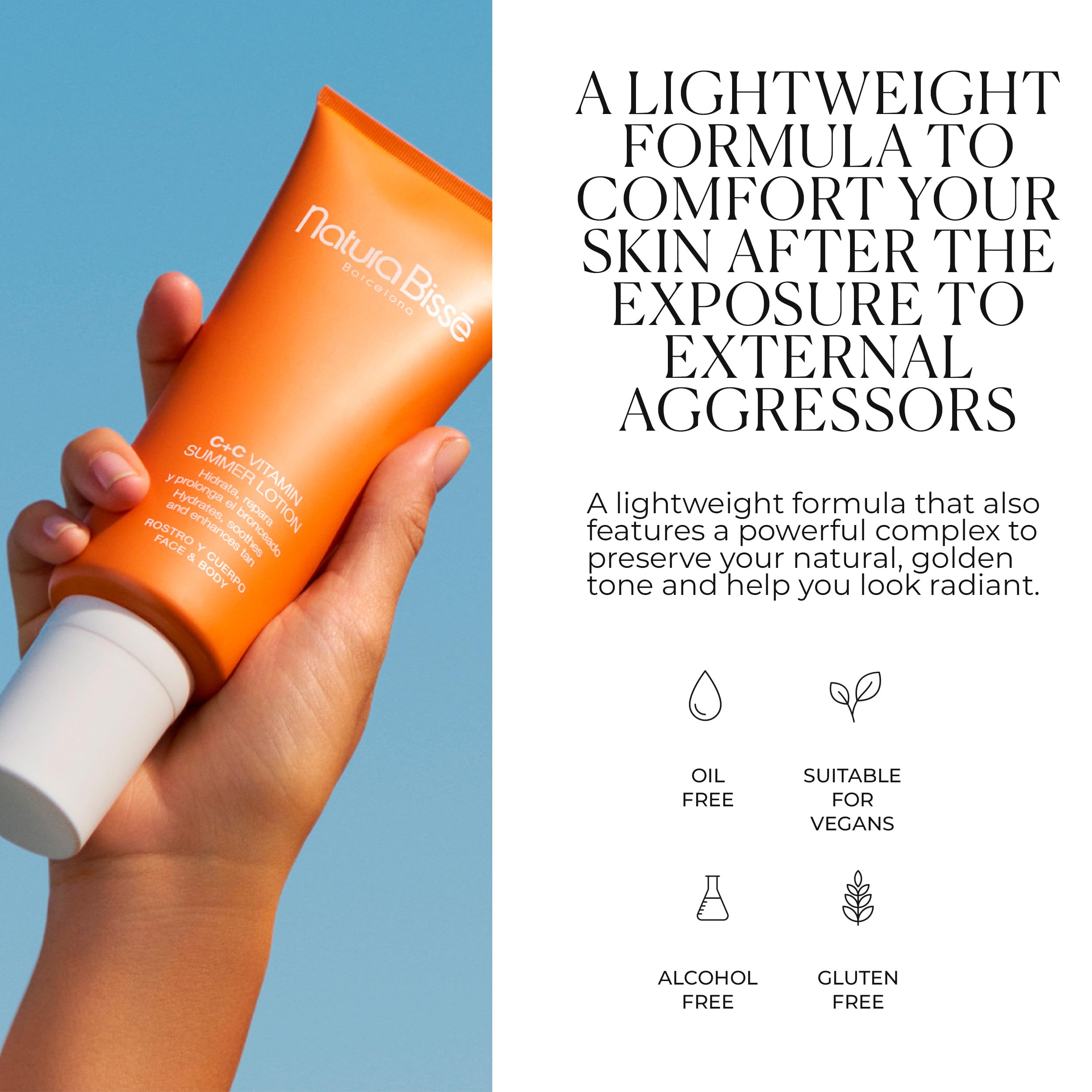 Foto 5 pulgar | Loción Corporal Natura Bissé C+c Vitamin Summer 200 ml - Venta Internacional