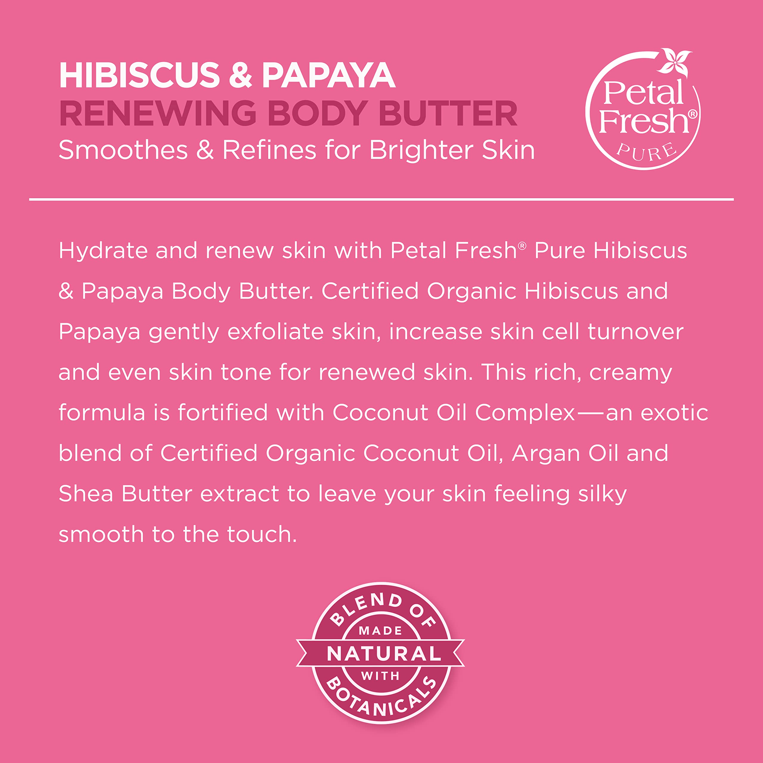 Foto 4 pulgar | Crema Corporal Petal Fresh Pure Renewing Hibisco Y Papaya 237 Ml - Venta Internacional