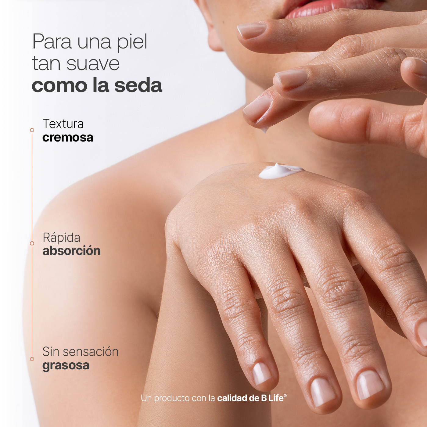 Foto 4 pulgar | Crema Corporal Hidratante 1 l on Karité y Almendras Natural Body Cream B Life