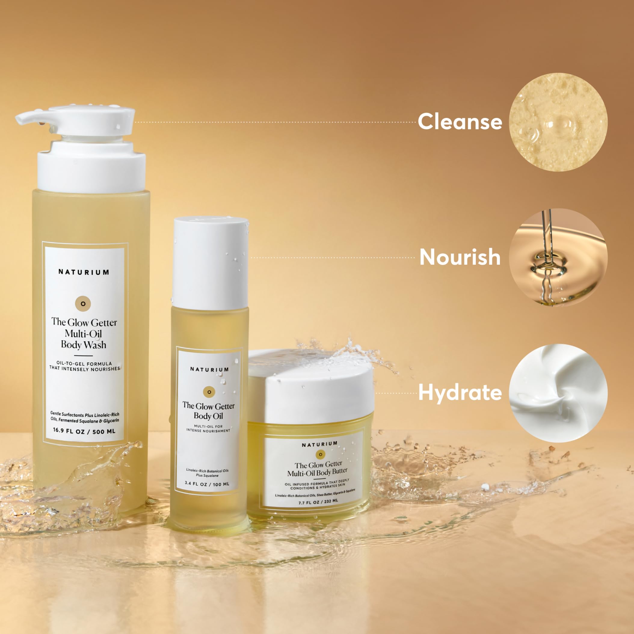 Foto 7 pulgar | Aceite Corporal Naturium The Glow Getter 100 Ml, Vegano, Libre De Crueldad Animal - Venta Internacional.