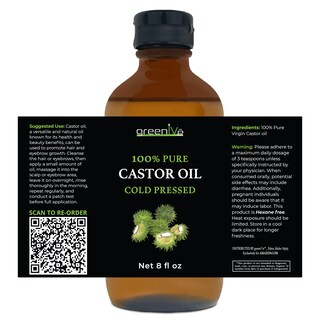 Foto 3 | Aceite de Ricino Greenive 240 Ml - Venta Internacional