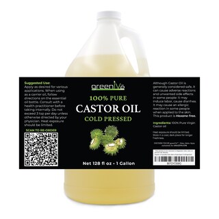 Foto 3 | Aceite de Ricino Greenive 3,8 L - Venta Internacional