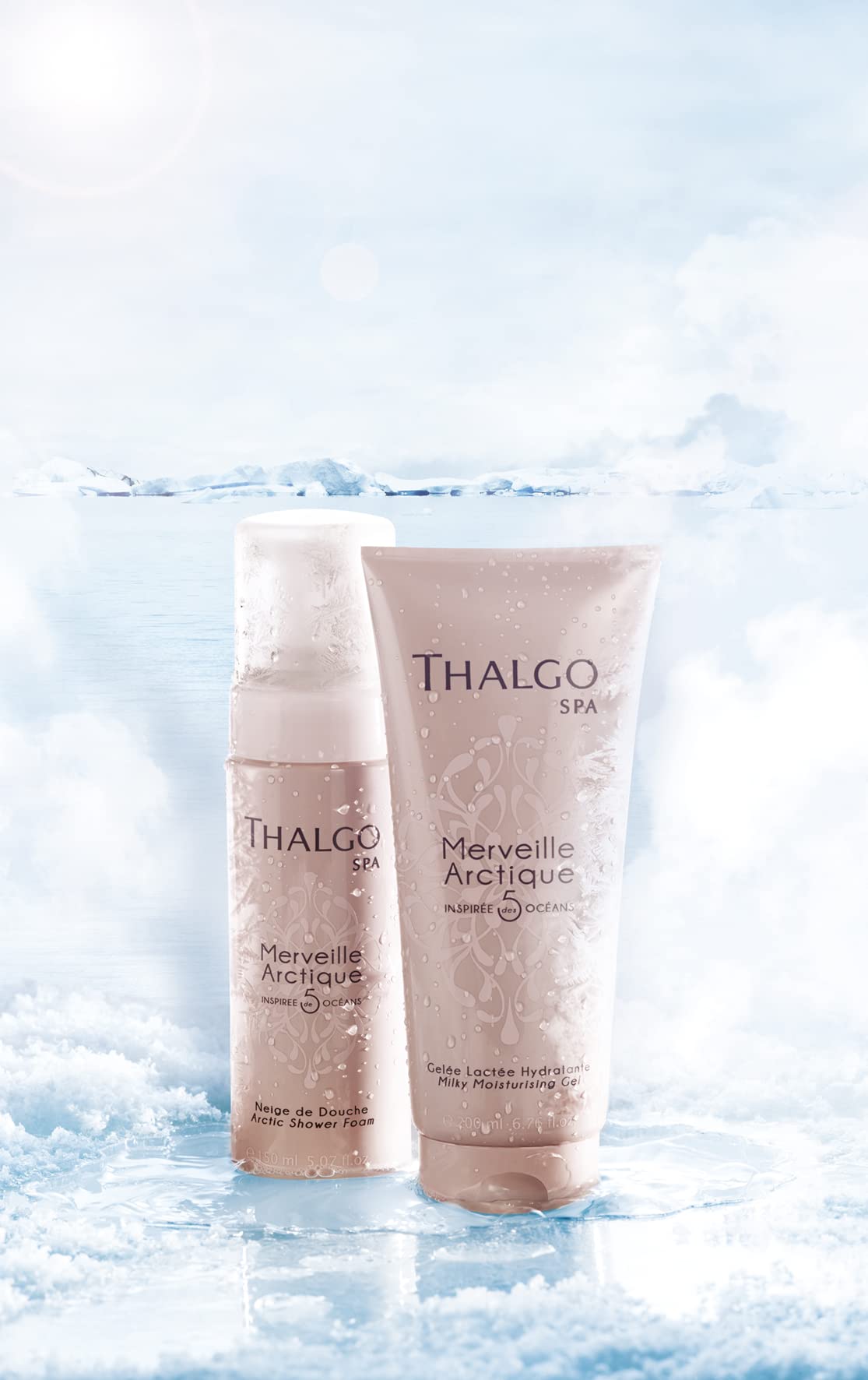 Foto 3 pulgar | Gel Hidratante Thalgo Merveille Arctique Milky 200 Ml - Venta Internacional.