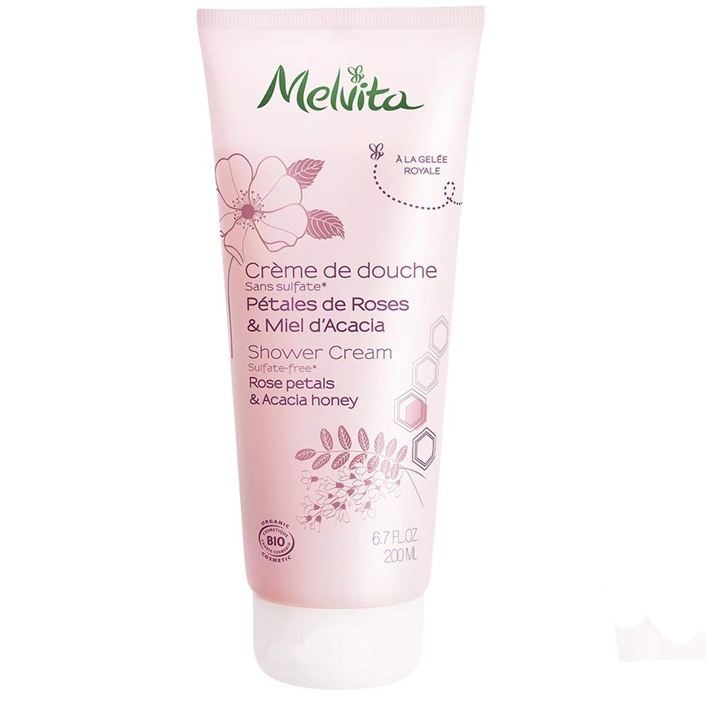 Crema De Ducha Melvita Con Miel De Rosa Y Acacia 200 Ml - Venta Internacional.