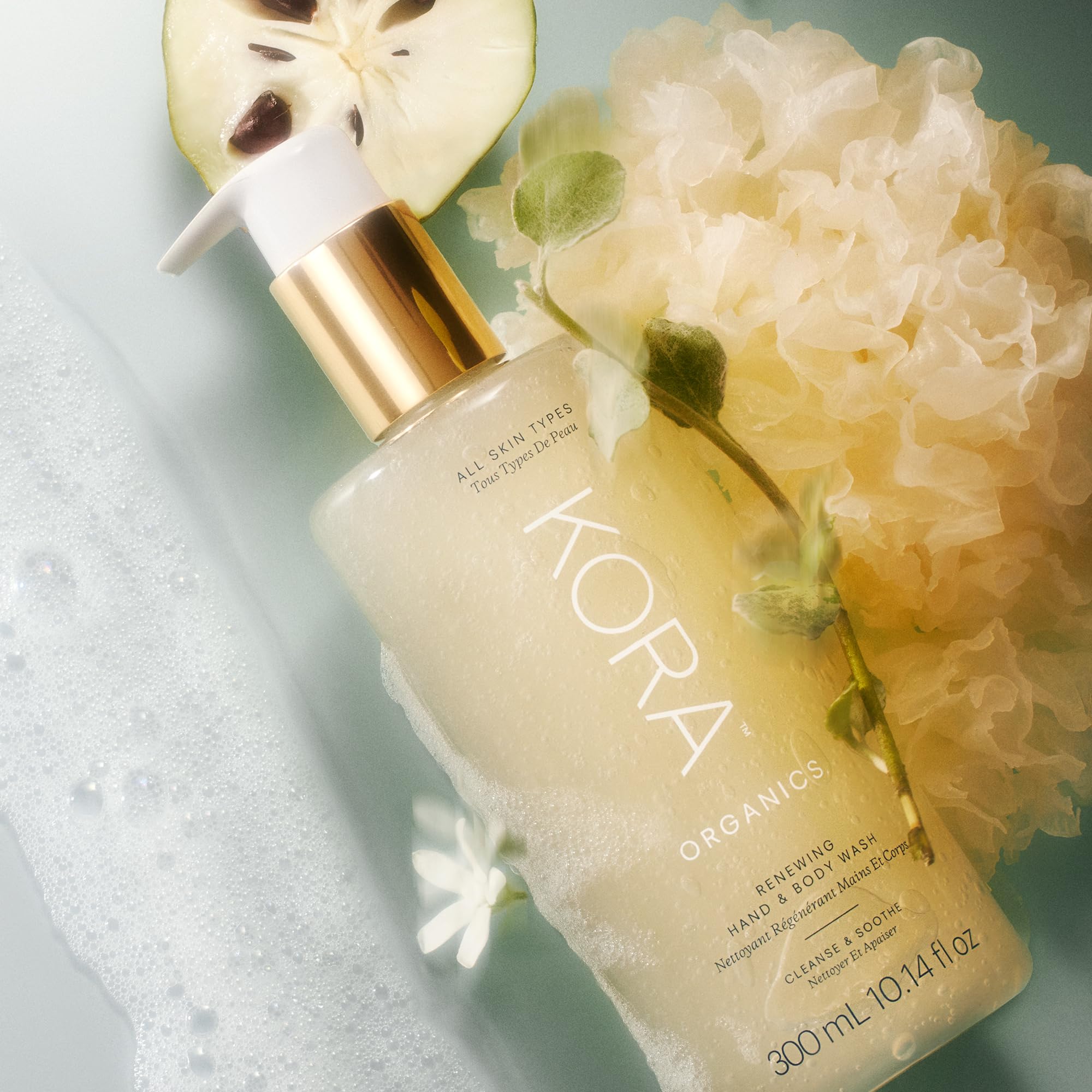 Foto 7 pulgar | Gel De Baño Para Manos Y Cuerpo Kora Organics Renewing, 300 Ml, Certificado Orgánico - Venta Internacional.