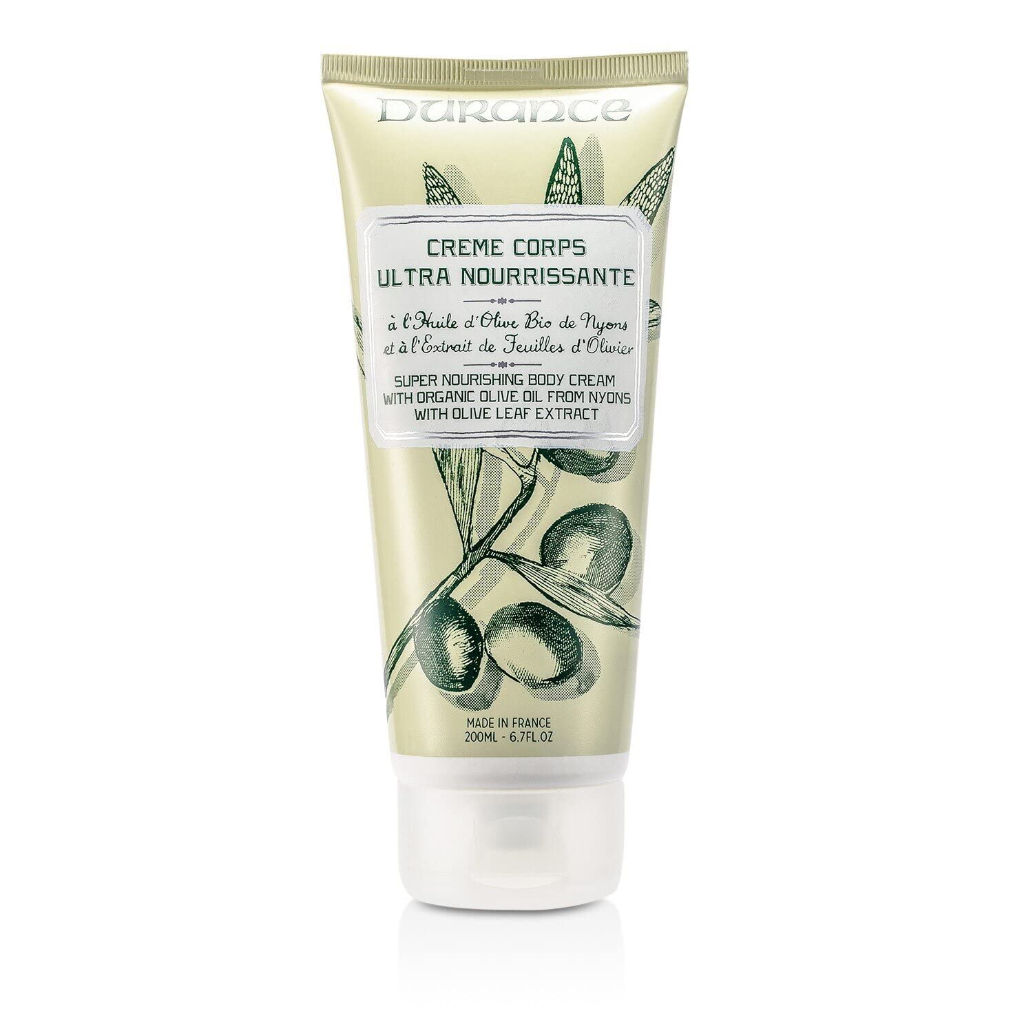 Crema Corporal Durance Super Nourishing Con Extracto De Hoja De Olivo 200 Ml - Venta Internacional.