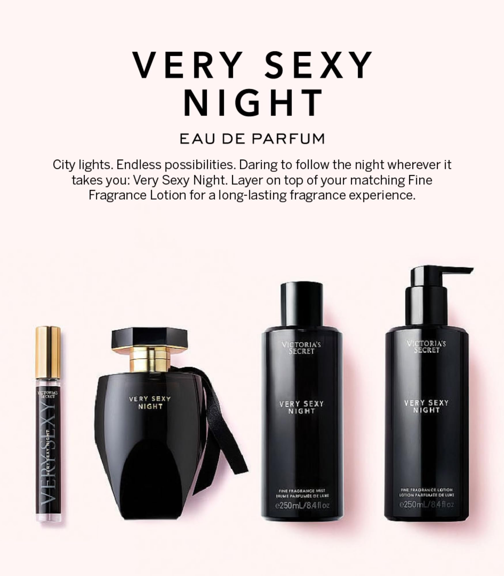 Foto 4 pulgar | Loción Aromática Victoria's Secret Very Sexy Night 250 Ml - Venta Internacional.