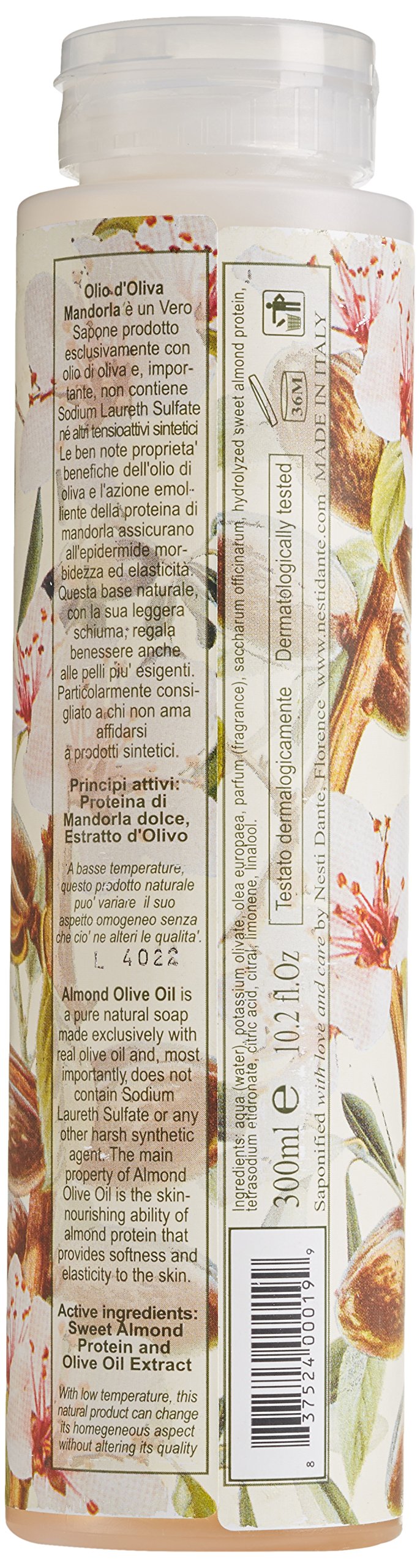 Foto 3 pulgar | Gel De Baño Y Ducha Nesti Dante Almond Olive Oil 300ml - Venta Internacional.