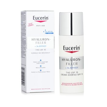 Foto 3 pulgar | Protector Solar Eucerin Hyaluron Filler Rema Day Spf 15 014680 - Venta Internacional.